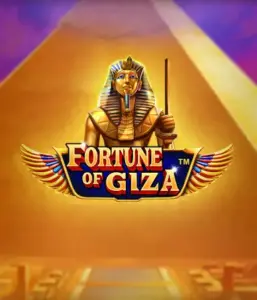 Explore the ancient world of the Fortune of Giza game by Pragmatic Play, highlighting a majestic depiction of a Pharaoh before the iconic pyramid backdrop. This graphic portrays the richness of Egyptian culture, ideal for history buffs, delivering a thrilling escape.